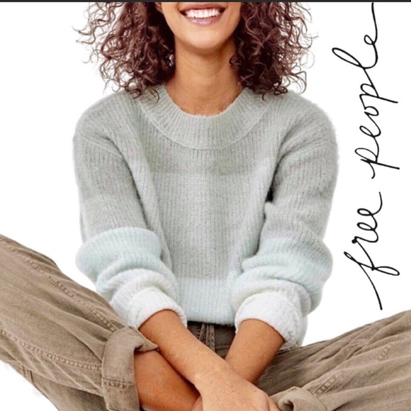 🥳HP🥳 Free People Autumn Sky Pullover Sweater - Picture 1 of 9
